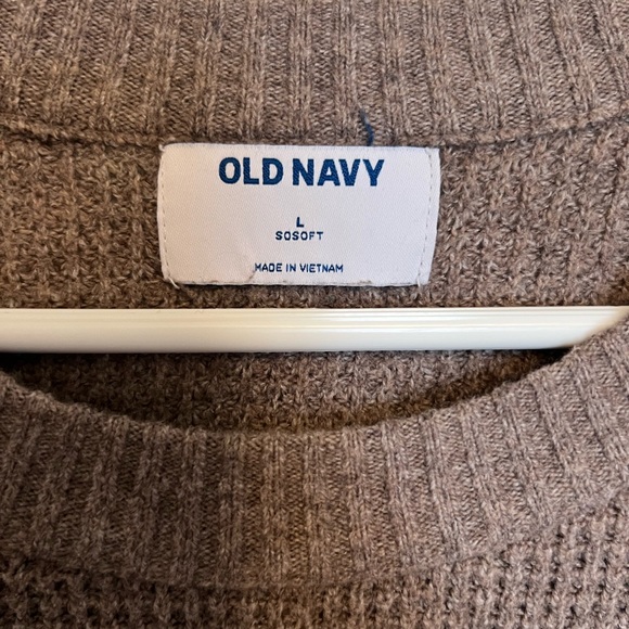 Old Navy Brown Crew Neck Sweater - Picture 2 of 3